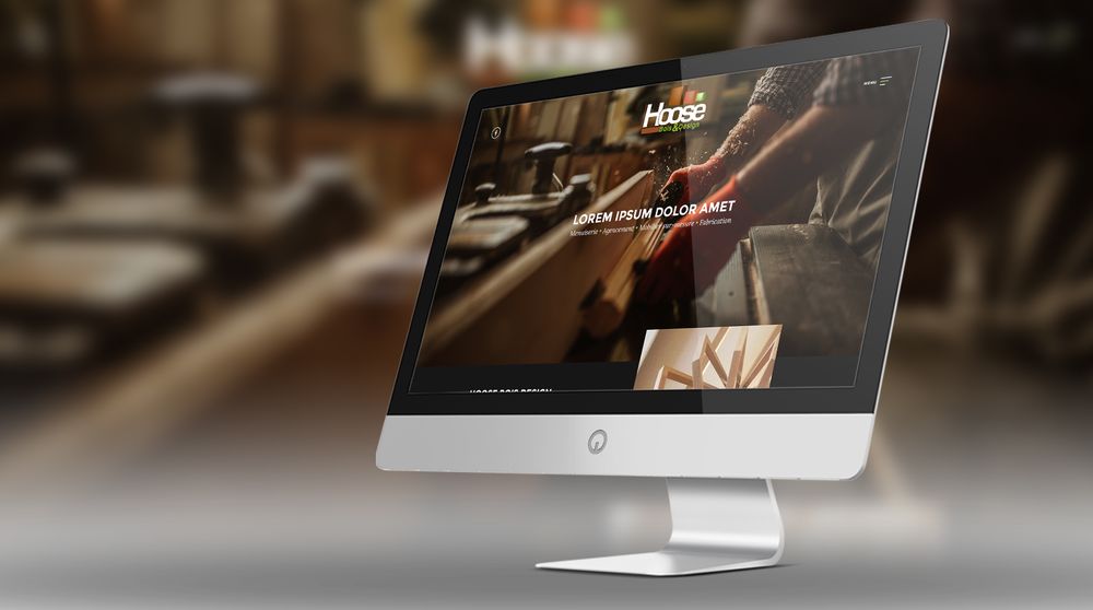 Site internet Hoose Bois Design